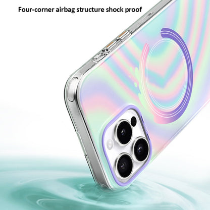 For iPhone 16 Pro TGVIS Grace Series MagSafe Magnetic Phone Case(Glacier) - iPhone 16 Pro Cases by TGVIS | Online Shopping South Africa | PMC Jewellery | Buy Now Pay Later Mobicred