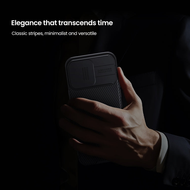 For iPhone 16 Pro Max NILLKIN CamShield Pro PC Phone Case(Blue) - free shipping - PMC Jewellery - Order now!