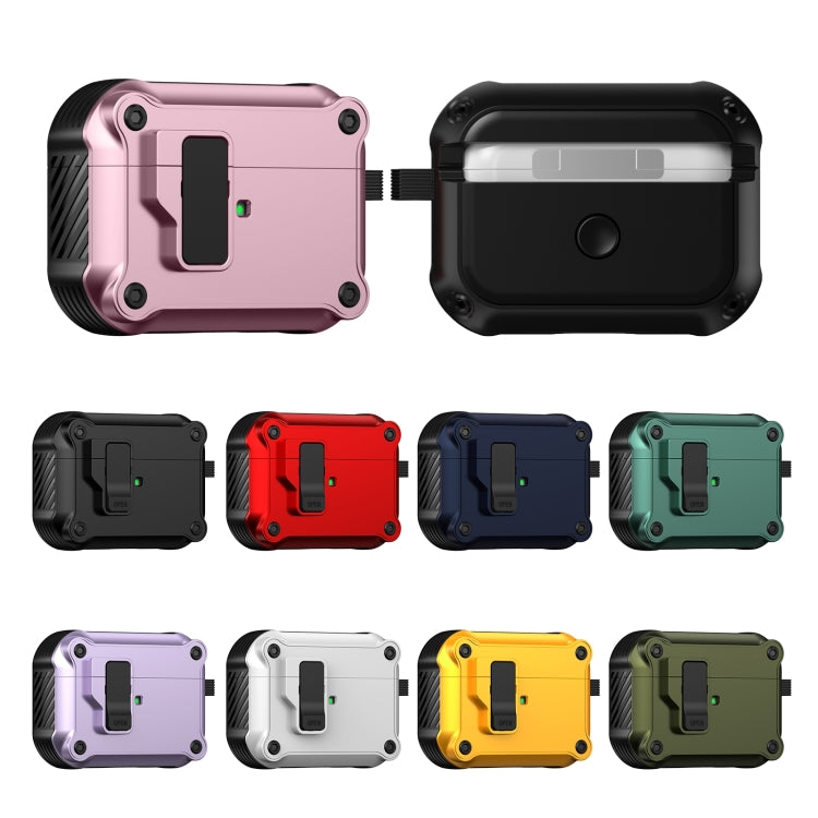 For AirPods 4 Eagle Shockproof Earphone Protective Case with Switch(Red) - free shipping - PMC Jewellery - Order now!