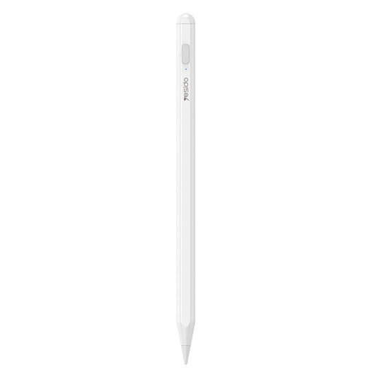 Yesido ST15 Anti-mistouch Magnetic Adhesive Active Universal Capacitive Stylus Pen(White) - Stylus Pen by Yesido | Online Shopping South Africa | PMC Jewellery | Buy Now Pay Later Mobicred