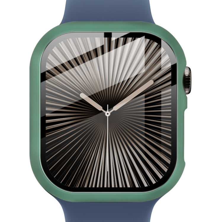 For Apple Watch Series 10 46mm imak Integrated Watch Case with Film(Green) - free shipping - PMc TechLife - Order now!