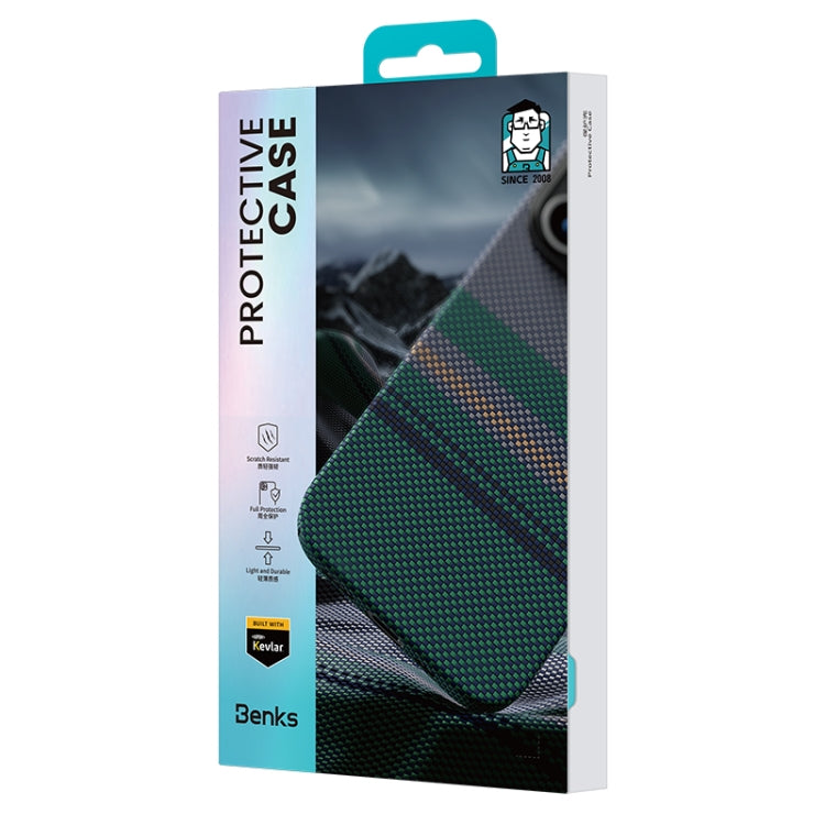 For iPhone 16 Pro Benks Color Shield C1 Classic Kevlar Woven MagSafe Phone Case - free shipping - PMC Jewellery - Order now!