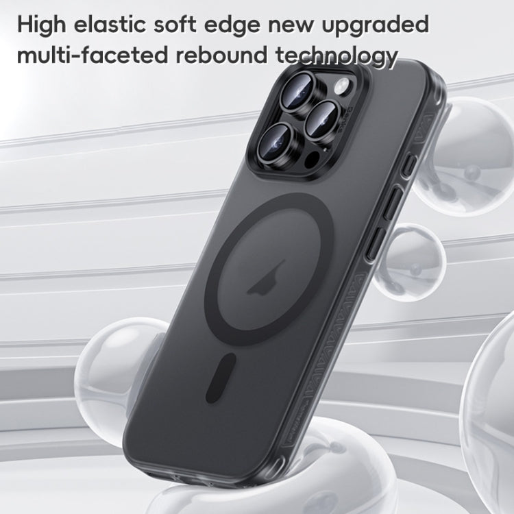 For iPhone 16 Benks Frosted MagSafe Magnetic Shockproof Phone Case(Black) - iPhone 16 Cases by Benks | Online Shopping South Africa | PMC Jewellery | Buy Now Pay Later Mobicred