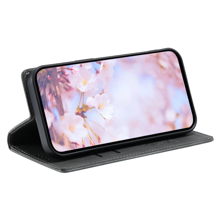 For Samsung Galaxy S25 5G Totem Embossed Magnetic Leather Phone Case(Grey) - free shipping - PMC Jewellery - Order now!