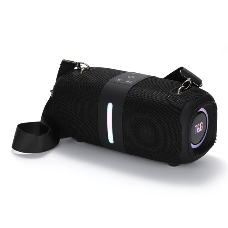 T&G TG669 Outdoor Portable TWS Colorful Wireless Bluetooth Speaker(Black) - Desktop Speaker by T&G | Online Shopping South Africa | PMC Jewellery | Buy Now Pay Later Mobicred