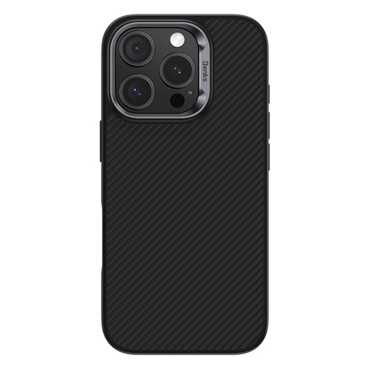 For iPhone 16 Pro Max Benks 600D Kevlar Fiber MagSafe Shockproof Phone Case(Black) - iPhone 16 Pro Max Cases by Benks | Online Shopping South Africa | PMC Jewellery | Buy Now Pay Later Mobicred