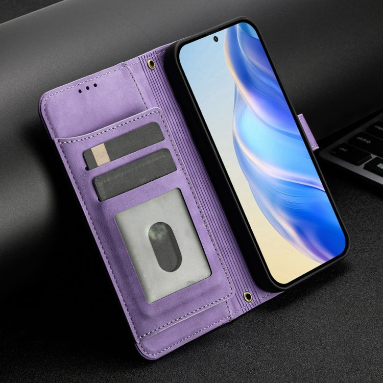 For Tecno Spark Go 2024 Multi-Card Slots Zipper Wallet Leather Phone Case(Purple) - free shipping - PMC Jewellery - Order now!
