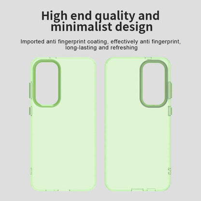 For Samsung Galaxy S25+ 5G Candy PC Hybrid TPU Shockproof Phone Case(Green) - Galaxy S25+ 5G Cases by PMC Jewellery | Online Shopping South Africa | PMC Jewellery | Buy Now Pay Later Mobicred