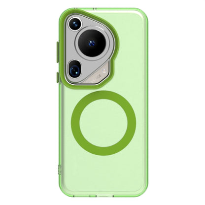 For Huawei Pura 70 Ultra Candy Magsafe PC Hybrid TPU Phone Case(Green) - Huawei Cases by PMC Jewellery | Online Shopping South Africa | PMC Jewellery | Buy Now Pay Later Mobicred