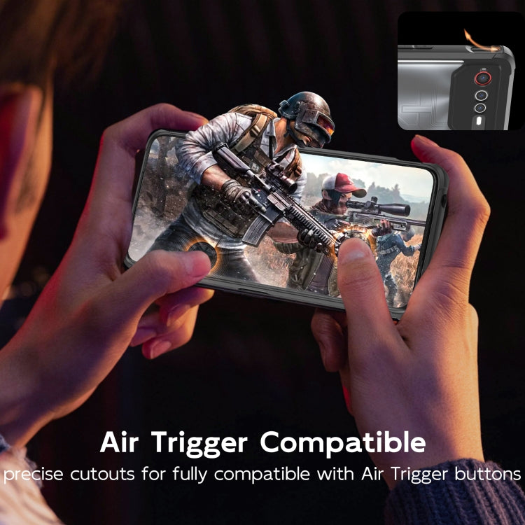 For ASUS ROG Phone 7 / 6 Cooling 3 in 1 Phone Case(Black) - ASUS Cases by PMC TechLife | Online Shopping South Africa | PMC TechLife | Buy Now Pay Later Mobicred