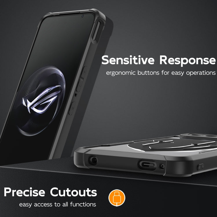 For ASUS ROG Phone 7 / 6 Cooling 3 in 1 Phone Case(Black) - ASUS Cases by PMC TechLife | Online Shopping South Africa | PMC TechLife | Buy Now Pay Later Mobicred