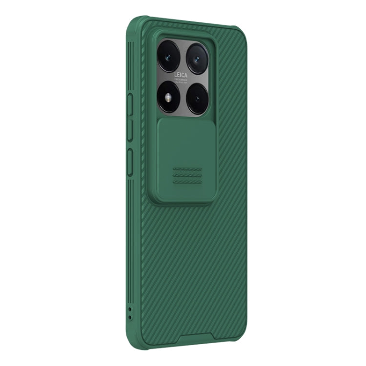 For Xiaomi 14T Pro NILLKIN CamShield Pro PC Phone Case(Green) - 14T Pro Cases by NILLKIN | Online Shopping South Africa | PMC Jewellery | Buy Now Pay Later Mobicred