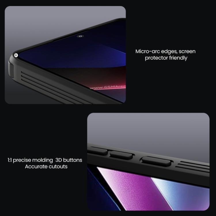 For Xiaomi Poco X7 Pro NILLKIN CamShield Pro PC Phone Case(Black) - free shipping - PMc TechLife - Order now!