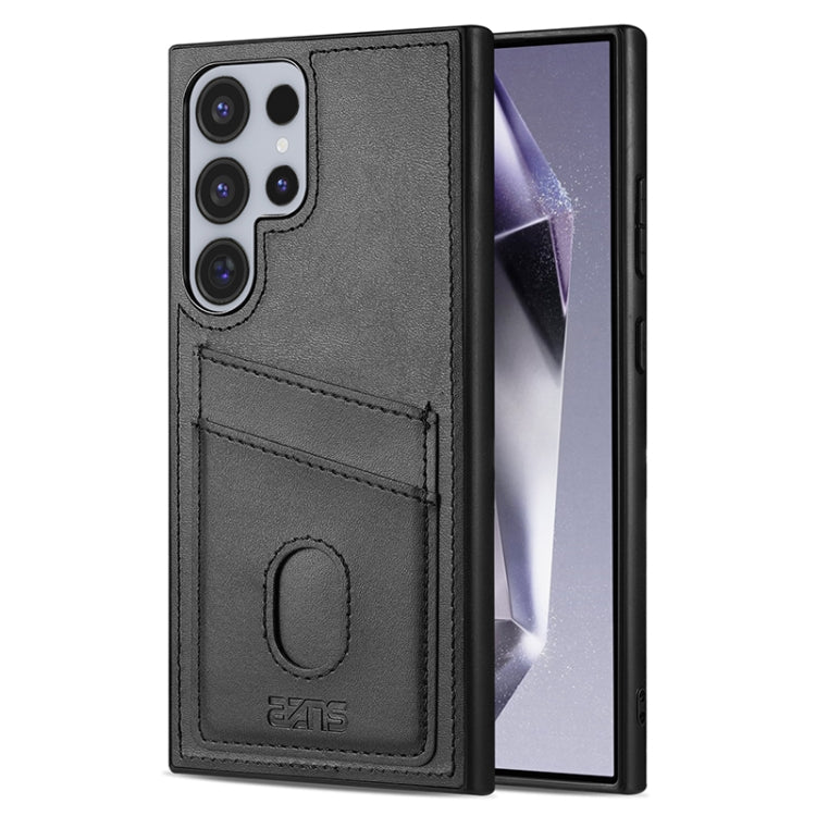 For Samsung Galaxy S24 Ultra 5G AZNS K1 Series Card Slot Business Phone Case(Black) - Galaxy S24 Ultra 5G Cases by AZNS | Online Shopping South Africa | PMC Jewellery | Buy Now Pay Later Mobicred