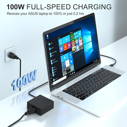 100W 20V 5A USB Type-C Plug Laptop Notebook Power Adapter For ASUS, Plug:EU Plug - For Asus by PMC Jewellery | Online Shopping South Africa | PMC Jewellery | Buy Now Pay Later Mobicred