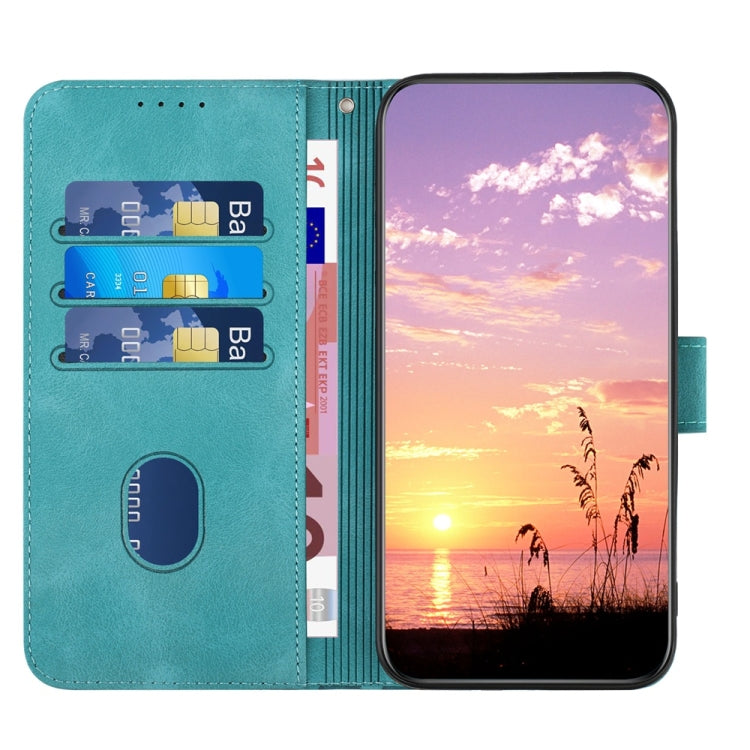 For Samsung Galaxy S25+ 5G YX0060 Elephant Head Embossed Phone Leather Case with Lanyard(Light Blue) - free shipping - PMC Jewellery - Order now!