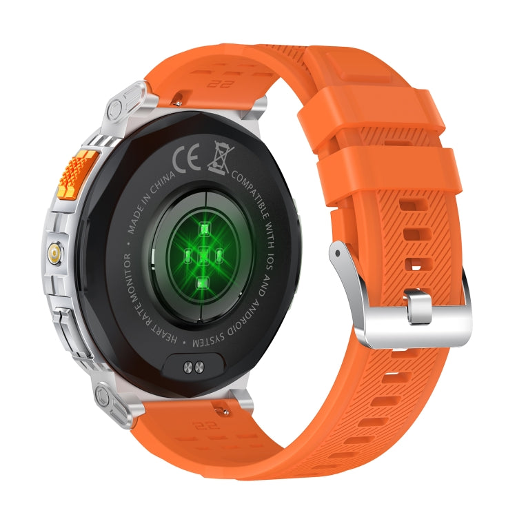 LEMFO K66 1.85 inch Bluetooth Call Smart Watch, Support Heart Rate / Blood Oxygen(Orange) - free shipping - PMC TechLife - Order now!
