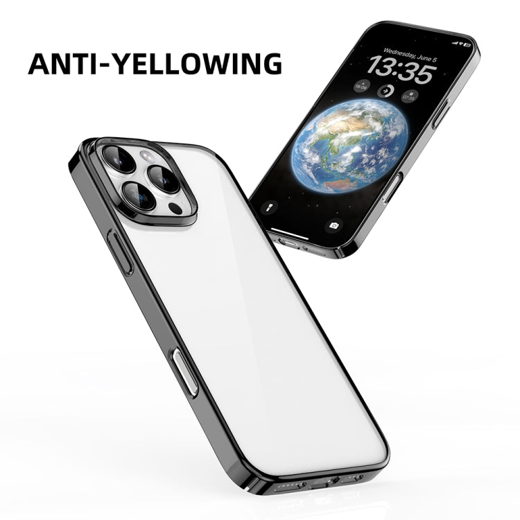 For iPhone 16 Mutural Jiantou Series Electroplating Hybrid PC Phone Case(Mocha Gold) - free shipping - PMC Jewellery - Order now!