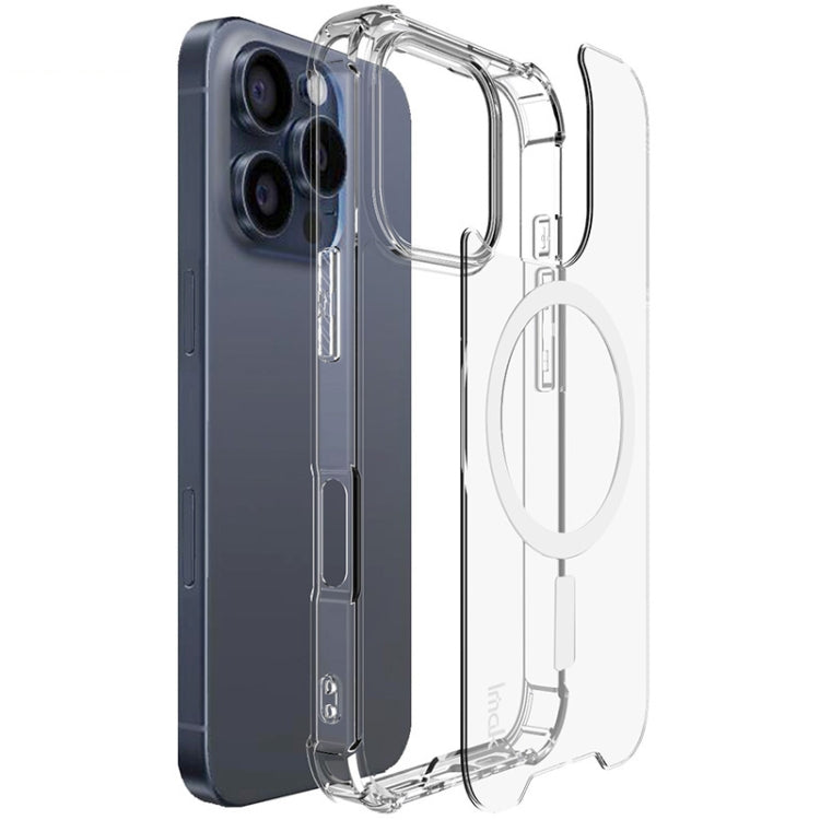 For iPhone 16 Pro IMAK Space Shield PC + TPU Airbag Shockproof MagSafe Phone Case(Transparent) - iPhone 16 Pro Cases by imak | Online Shopping South Africa | PMC Jewellery | Buy Now Pay Later Mobicred