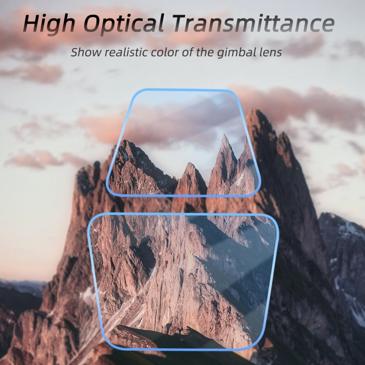 For DJI Air 3S Sunnylife Tempered Glass Film Lens Protector, Quantity:1 Set(Transparent) - free shipping - PMC TechLife - Order now!