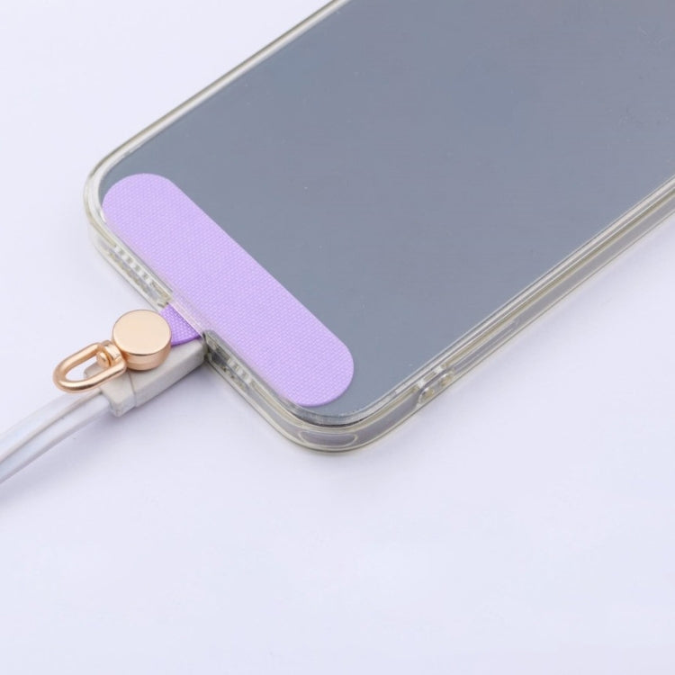 360 Degree Rotation Mobile Phone Lanyard Fixing Gasket(Light Blue) - free shipping - PMc TechLife - Order now!
