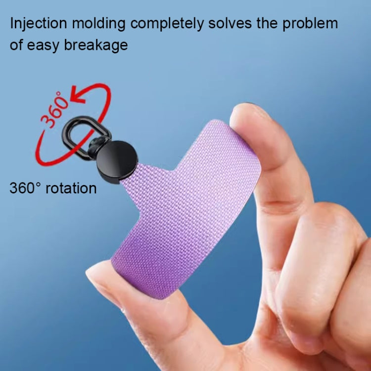 360 Degree Rotation Mobile Phone Lanyard Fixing Gasket(Purple) - free shipping - PMc TechLife - Order now!