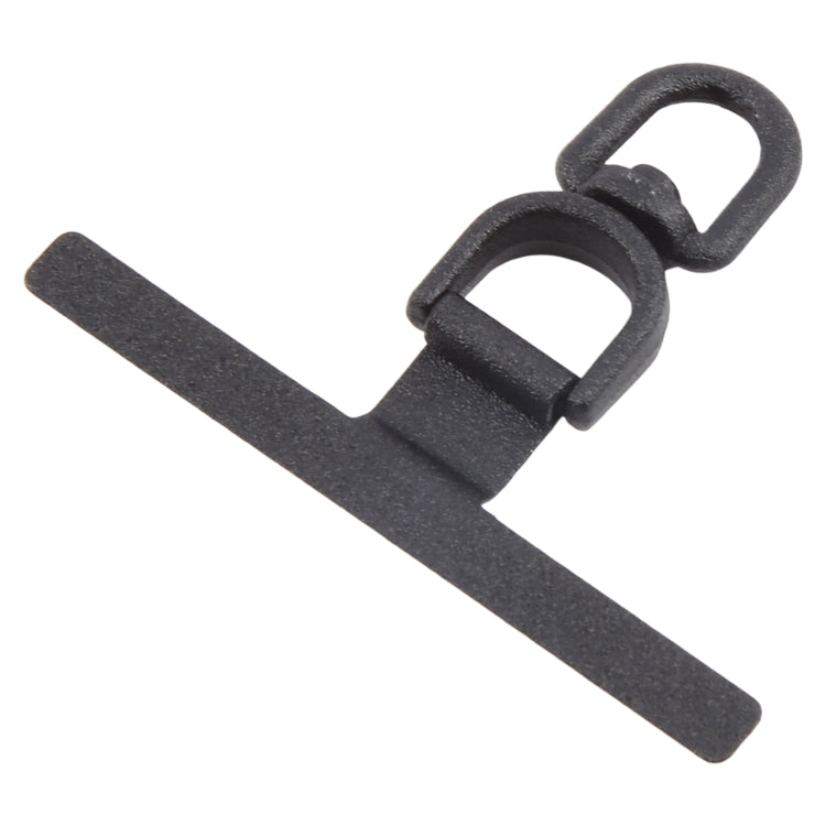 360 Degree Rotation T-shape Metal Mobile Phone Lanyard Fixing Gasket(Black) - Lanyards & Wrist Straps by PMc TechLife | Online Shopping South Africa | PMc TechLife | Buy Now Pay Later Mobicred