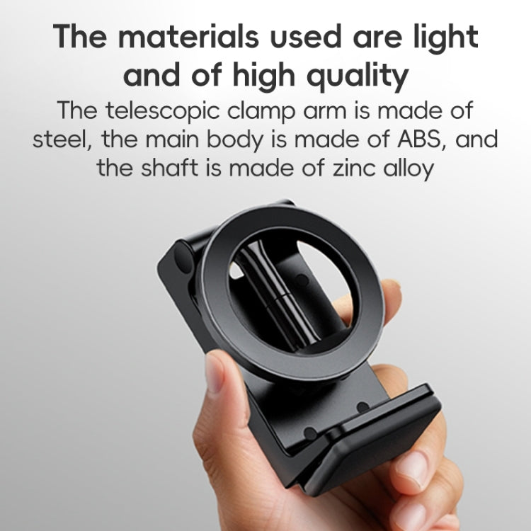 Yesido C298 Clip MagSafe Magnetic Mobile Phone Holder(Black) - free shipping - PMC Jewellery - Order now!