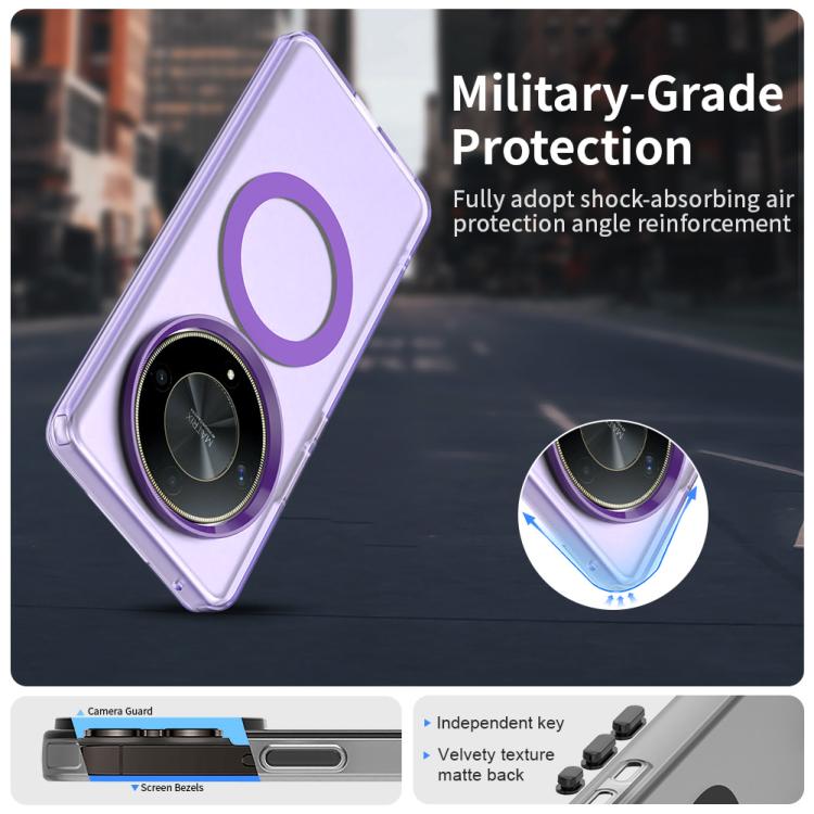 For Honor X9 Candy Magsafe PC Hybrid TPU Phone Case(Purple) - free shipping - PMC TechLife - Order now!