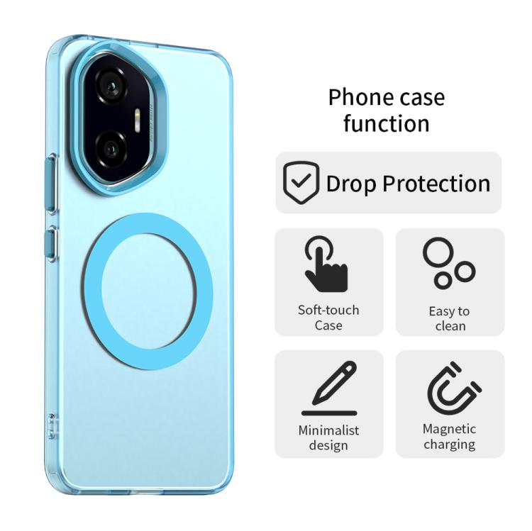 For Honor 300 Candy Magsafe PC Hybrid TPU Phone Case(Blue) - free shipping - PMC TechLife - Order now!