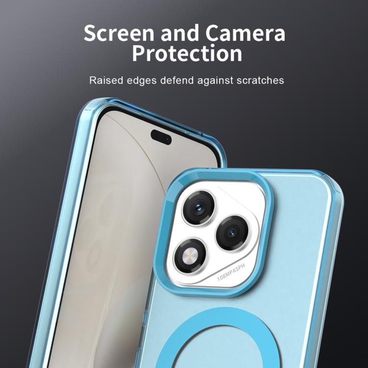 For Honor 400 Lite Global Candy Magsafe PC Hybrid TPU Phone Case(Blue) - free shipping - PMC TechLife - Order now!