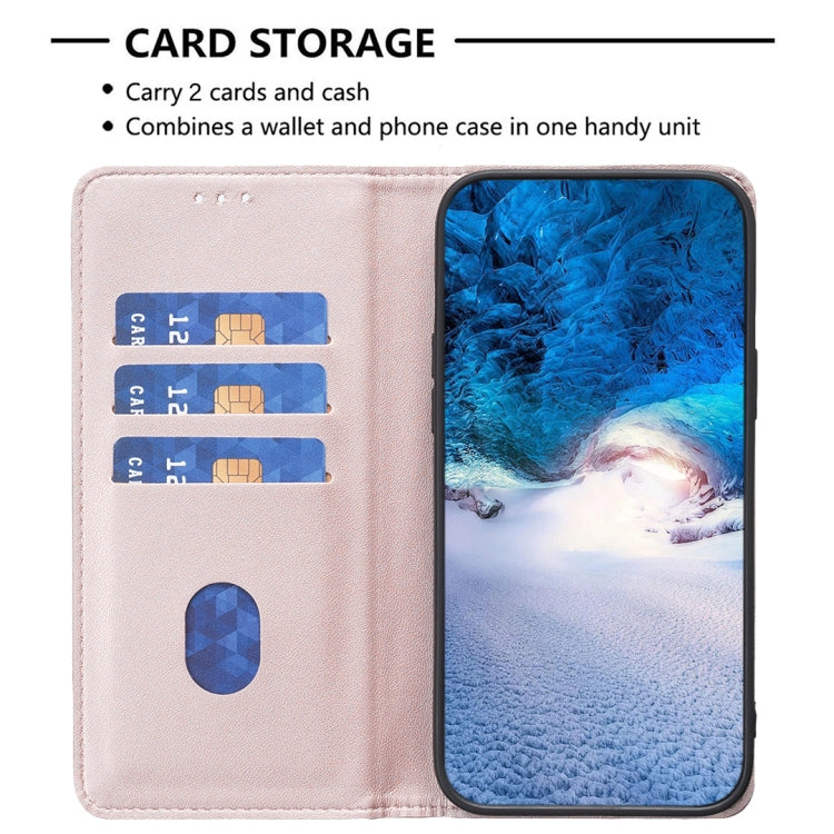 For Samsung Galaxy S25 Ultra 5G Magnetic Leather Phone Case(Gold) - Galaxy S25 Ultra 5G Cases by PMC Jewellery | Online Shopping South Africa | PMC Jewellery | Buy Now Pay Later Mobicred
