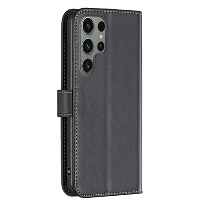 For Samsung Galaxy S25 Ultra 5G Magnetic Buckle Leather Phone Case(Black) - Galaxy S25 Ultra 5G Cases by PMC Jewellery | Online Shopping South Africa | PMC Jewellery | Buy Now Pay Later Mobicred