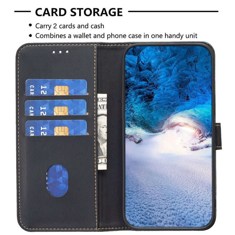For Samsung Galaxy S25 Ultra 5G Magnetic Buckle Leather Phone Case(Black) - free shipping - PMC Jewellery - Order now!