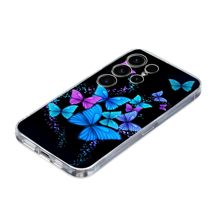 For Samsung Galaxy S25 Ultra 5G Colorful Painting Pattern TPU Phone Case(Color Butterflies) - Galaxy S25 Ultra 5G Cases by PMC Jewellery | Online Shopping South Africa | PMC Jewellery | Buy Now Pay Later Mobicred