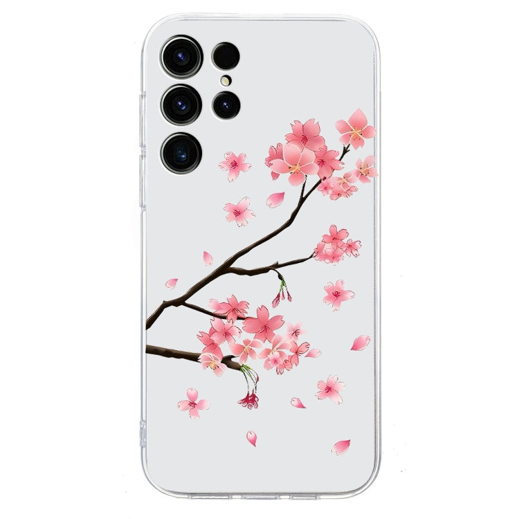 For Samsung Galaxy S25 Ultra 5G Colorful Painting Pattern TPU Phone Case(Plum Blossom) - Galaxy S25 Ultra 5G Cases by PMC Jewellery | Online Shopping South Africa | PMC Jewellery | Buy Now Pay Later Mobicred