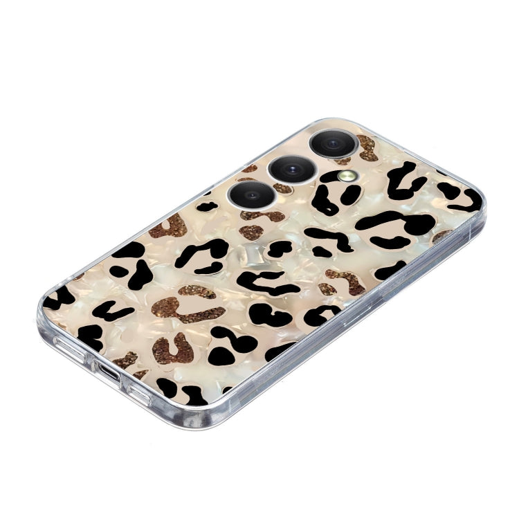 For Samsung Galaxy S25+ 5G Colorful Painting Pattern TPU Phone Case(Leopard) - Galaxy S25+ 5G Cases by PMC Jewellery | Online Shopping South Africa | PMC Jewellery | Buy Now Pay Later Mobicred