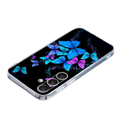 For Samsung Galaxy S25+ 5G Colorful Painting Pattern TPU Phone Case(Color Butterflies) - Galaxy S25+ 5G Cases by PMC Jewellery | Online Shopping South Africa | PMC Jewellery | Buy Now Pay Later Mobicred