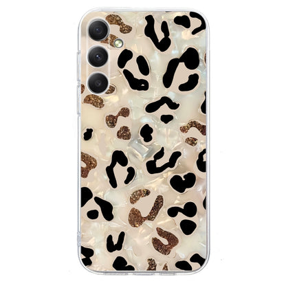 For Samsung Galaxy S25 FE 5G Colorful Painting Pattern TPU Phone Case(Leopard) - Galaxy Phone Cases by PMC Jewellery | Online Shopping South Africa | PMC Jewellery | Buy Now Pay Later Mobicred