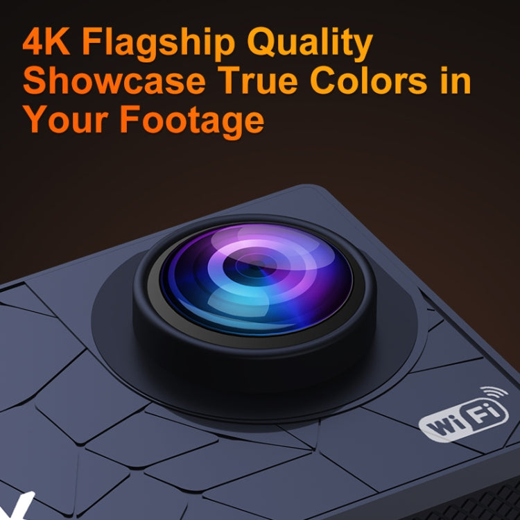 I5-361 2.0 inch IPS HD Screen Wide Angle 4K WiFi Action Camera, Style:without Remote Control - Video Cameras by PMC TechLife | Online Shopping South Africa | PMC TechLife | Buy Now Pay Later Mobicred