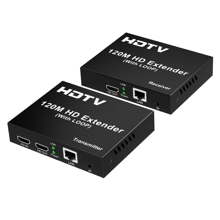 120m HDTV Network Extender(EU Plug) - Amplifier by PMC TechLife | Online Shopping South Africa | PMC TechLife | Buy Now Pay Later Mobicred