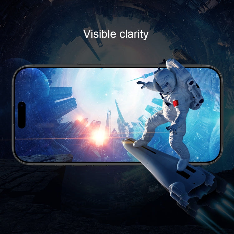 For iPhone 16 Pro NILLKIN 3D CP+MAX Anti-Explosion Full Coverage Tempered Glass Film - free shipping - PMC Jewellery - Order now!