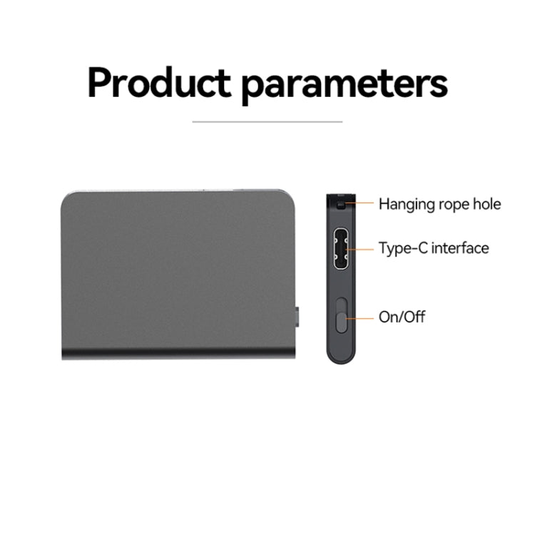 Q61A Ultra-thin HD Noise Reduction Voice Recording Pen Support APP Control, Memory:16GB(Black) - Recording Pen by PMC TechLife | Online Shopping South Africa | PMC TechLife | Buy Now Pay Later Mobicred