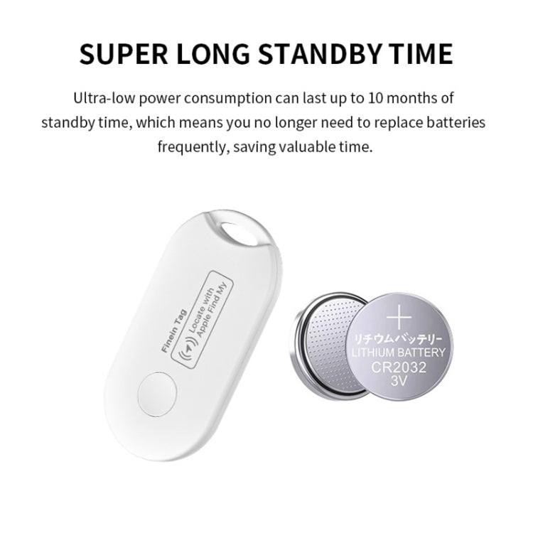 F1 Global Location Tracker Anti-lost Device(White) - Personal Tracker by PMC Jewellery | Online Shopping South Africa | PMC Jewellery | Buy Now Pay Later Mobicred
