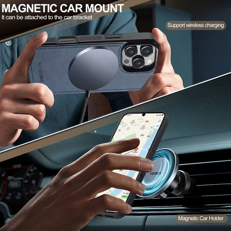For iPhone 16 Pro LC.IMEEKE Magsafe Phone Case(Blue) - free shipping - PMC Jewellery - Order now!