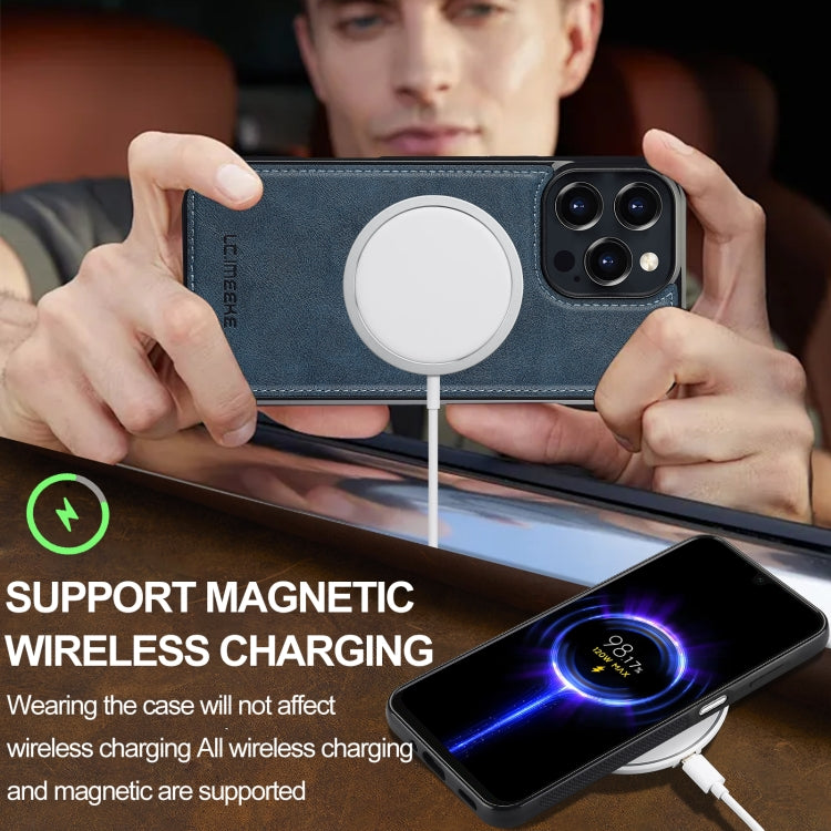 For iPhone 16 Pro LC.IMEEKE Magsafe Phone Case(Blue) - free shipping - PMC Jewellery - Order now!