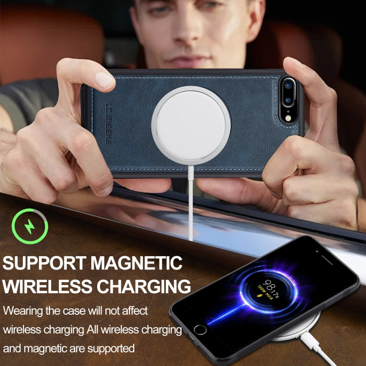 For iPhone 16e LC.IMEEKE Magsafe Phone Case(Blue) - free shipping - PMC TechLife - Order now!