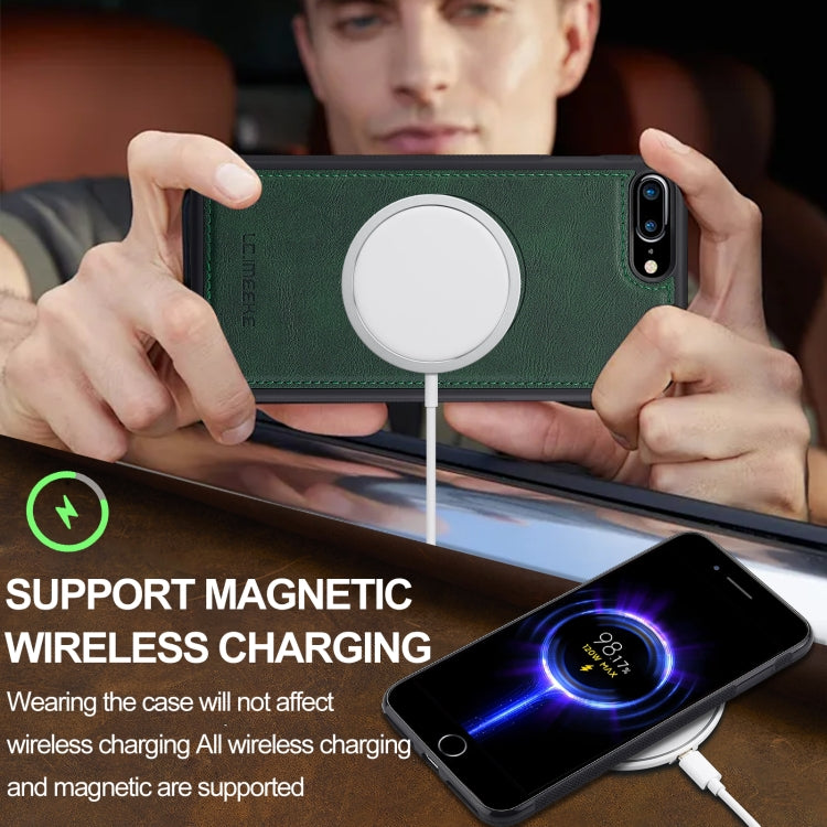 For iPhone 16e LC.IMEEKE Magsafe Phone Case(Green) - iPhone 16e Cases by LC.IMEEKE | Online Shopping South Africa | PMC TechLife | Buy Now Pay Later Mobicred