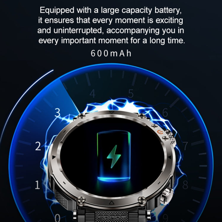 HT30 1.7 inch IP68 Waterproof Silicone Band Smart Watch, Support Flashlight / Banknote Detector Light / Compass(Blue) - free shipping - PMC TechLife - Order now!