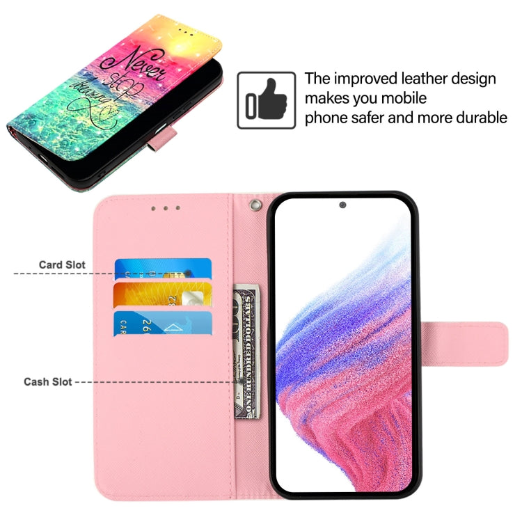For Doogee N55 Plus 3D Painting Horizontal Flip Leather Phone Case(Chasing Dreams) - More Brand by PMC TechLife | Online Shopping South Africa | PMC TechLife | Buy Now Pay Later Mobicred